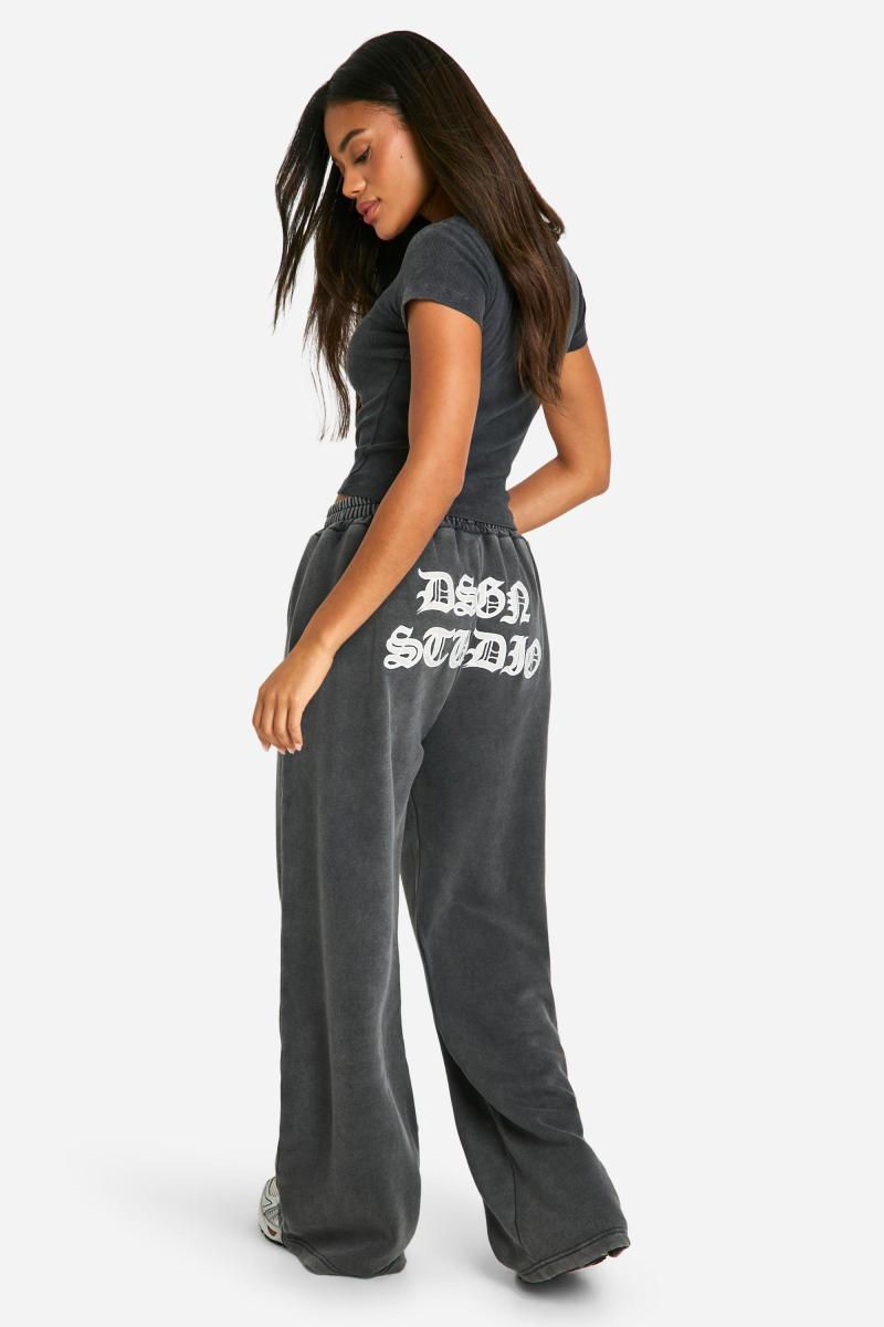 DSGN Studio Bum Applique Пряма нога промита Jogger