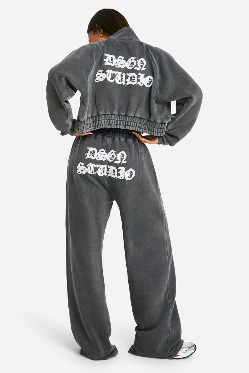 DSGN Studio Bum Applique Пряма нога промита Jogger
