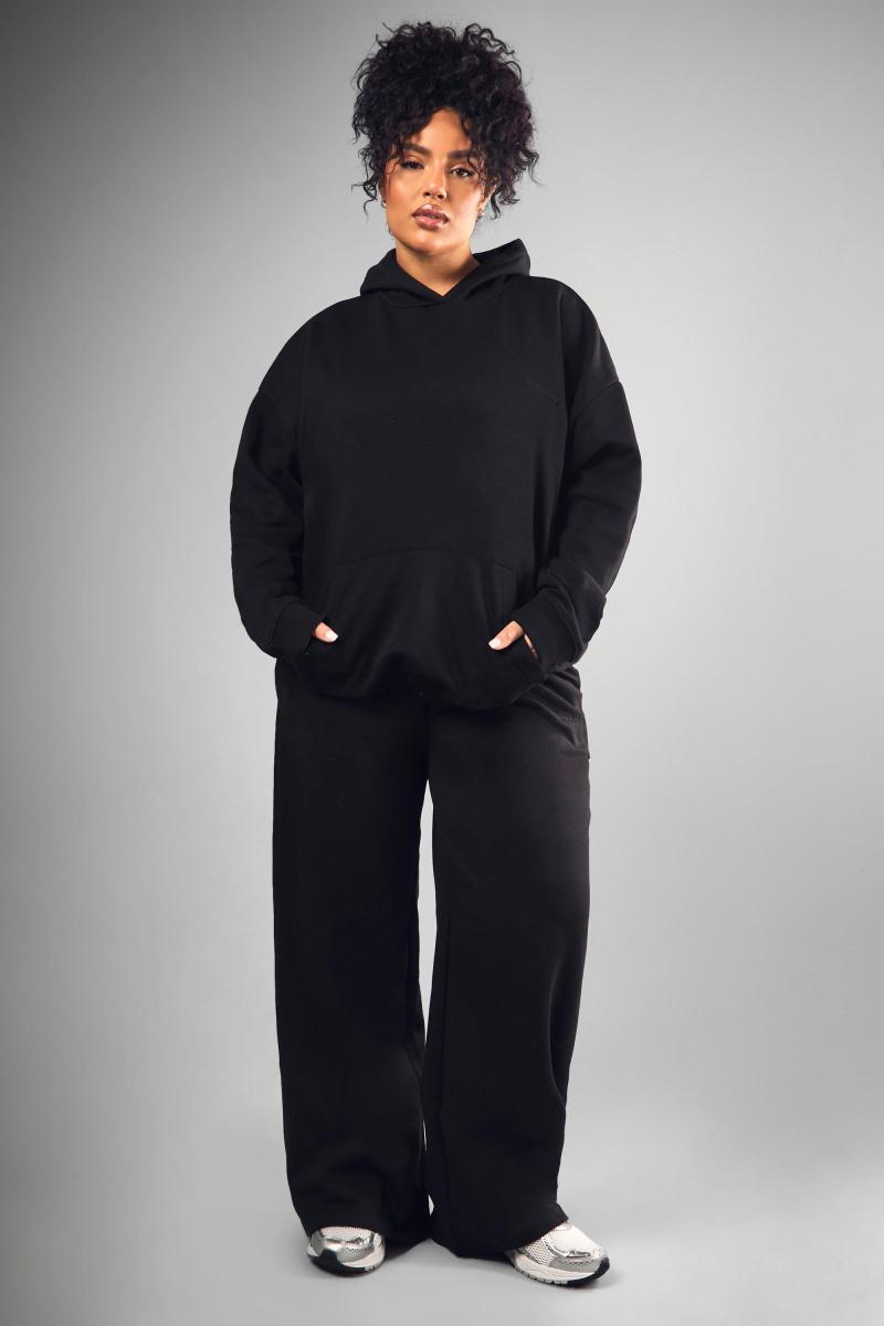 Плюс Dsgn Studio вишиті широкі джоггери