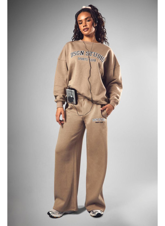 Dsgn Studio Applique Straight Leg Jogger