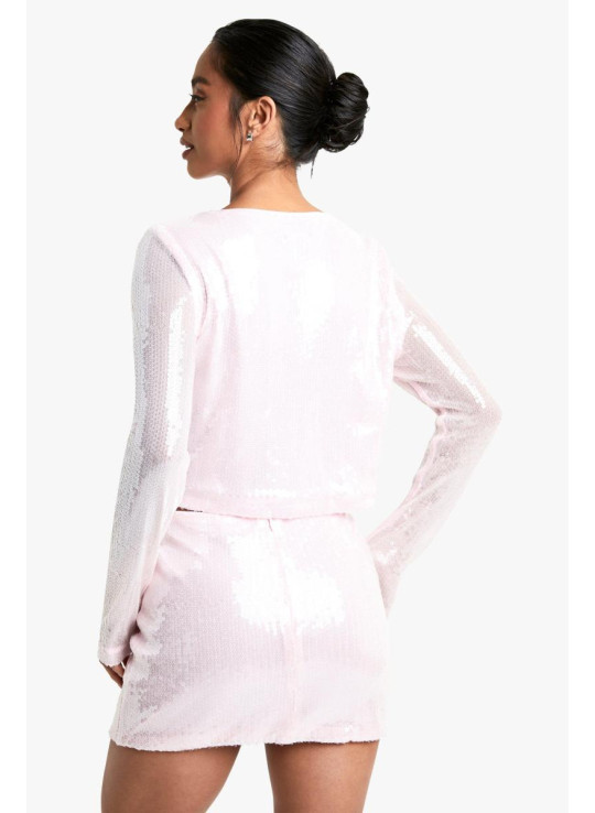 Маленька міні-спідниця з паєтками