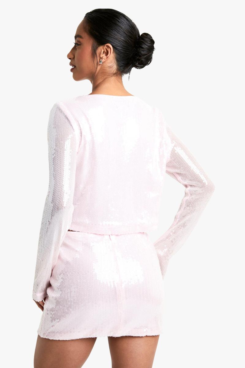 Маленька міні-спідниця з паєтками