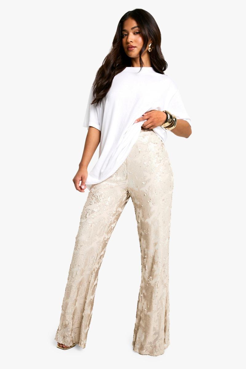 Маленький дамаський кльош з блискітками