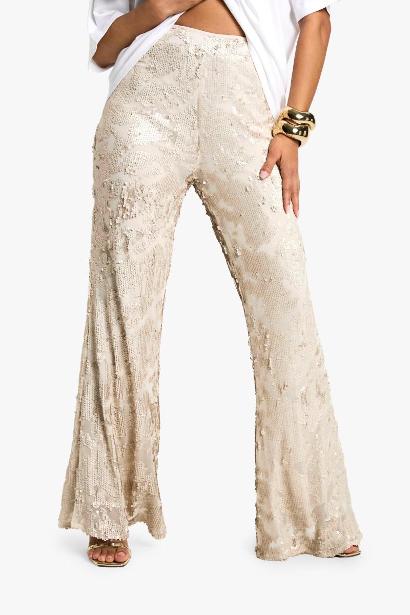 Маленький дамаський кльош з блискітками