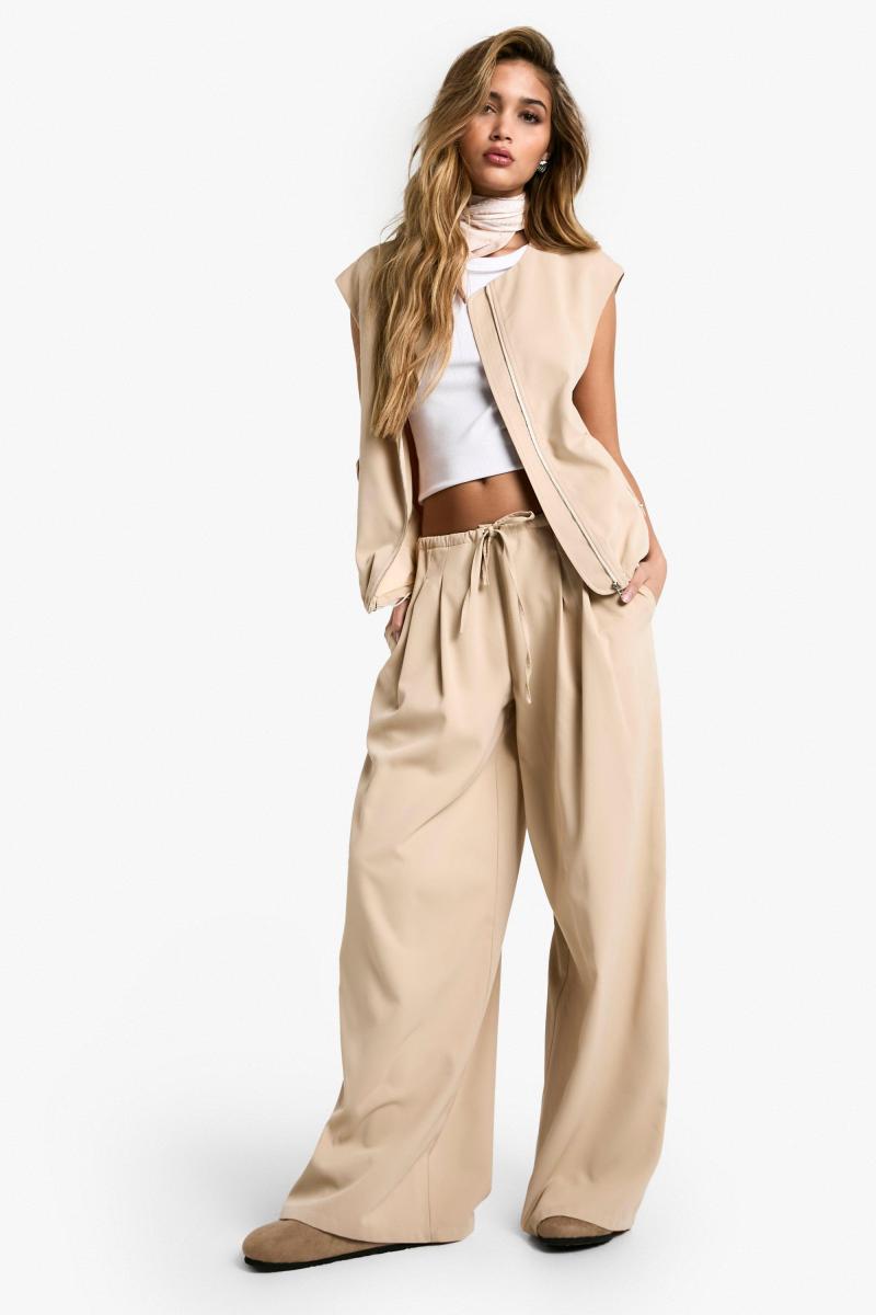 Тканий верхній костюм без рукавів