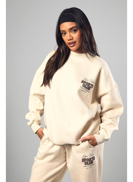 Величезний світшот Dsgn Studio Sports Bubble Slogan