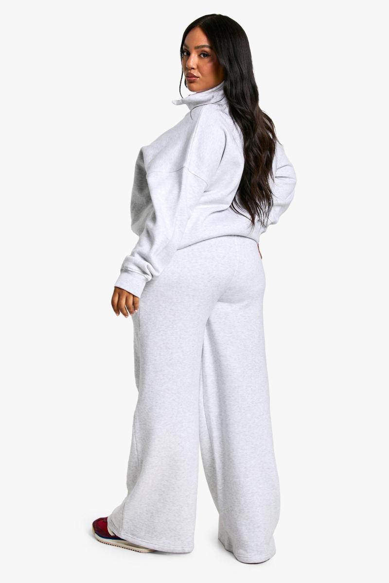 Plus Dsgn Studio Applique Straight Leg Jogger