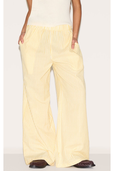 Маленька лимонна смуга білизна виглядає еластично штани талії