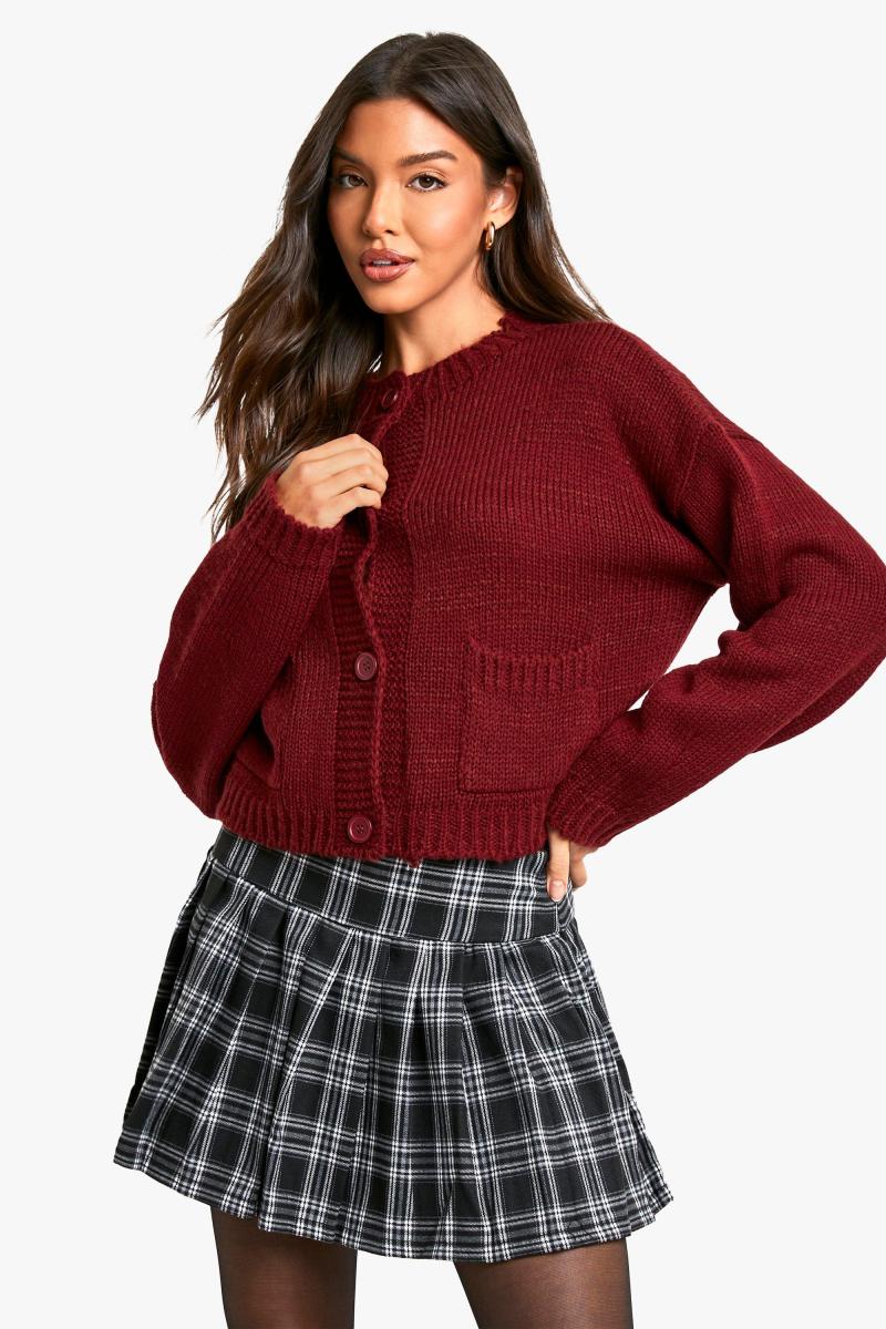 Міні-спідниця зі складками в клітинку