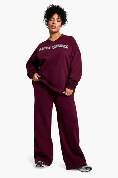Plus Drawcord Straight Leg Jogger