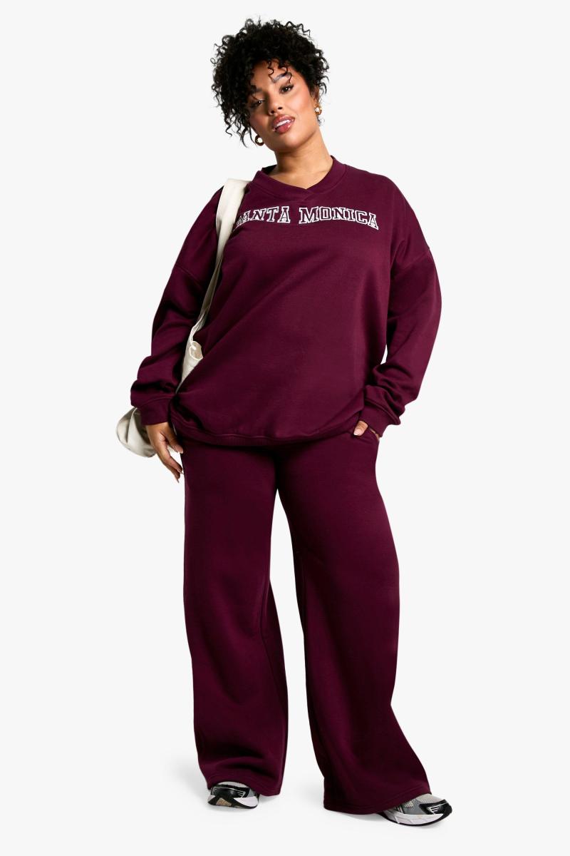 Plus Drawcord Straight Leg Jogger