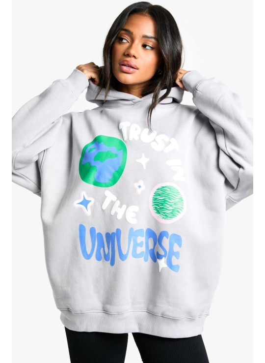 Пухневий гасло негабаритний балахон