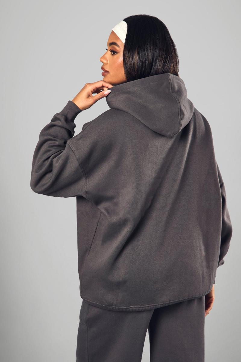 Велике худі з аплікацією Charcoal Dsgn Studio