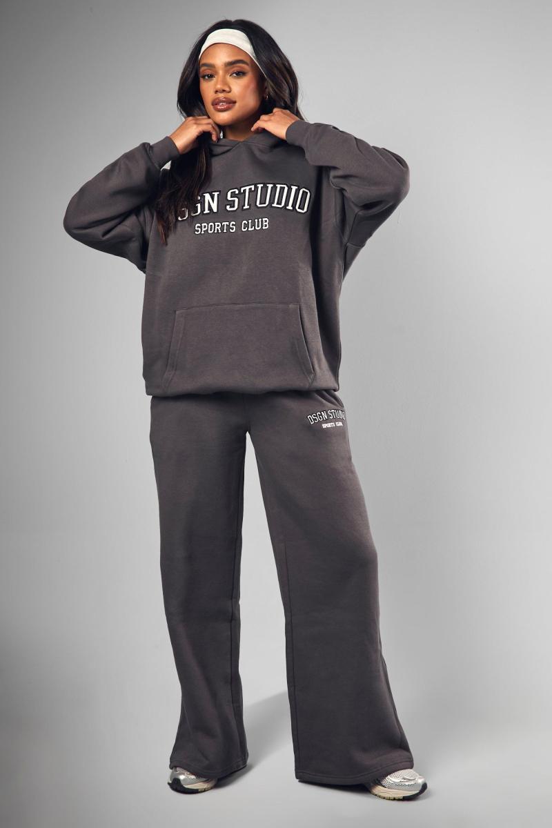 Велике худі з аплікацією Charcoal Dsgn Studio