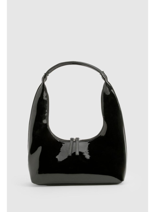 Вінілова вигнута сумка через плече