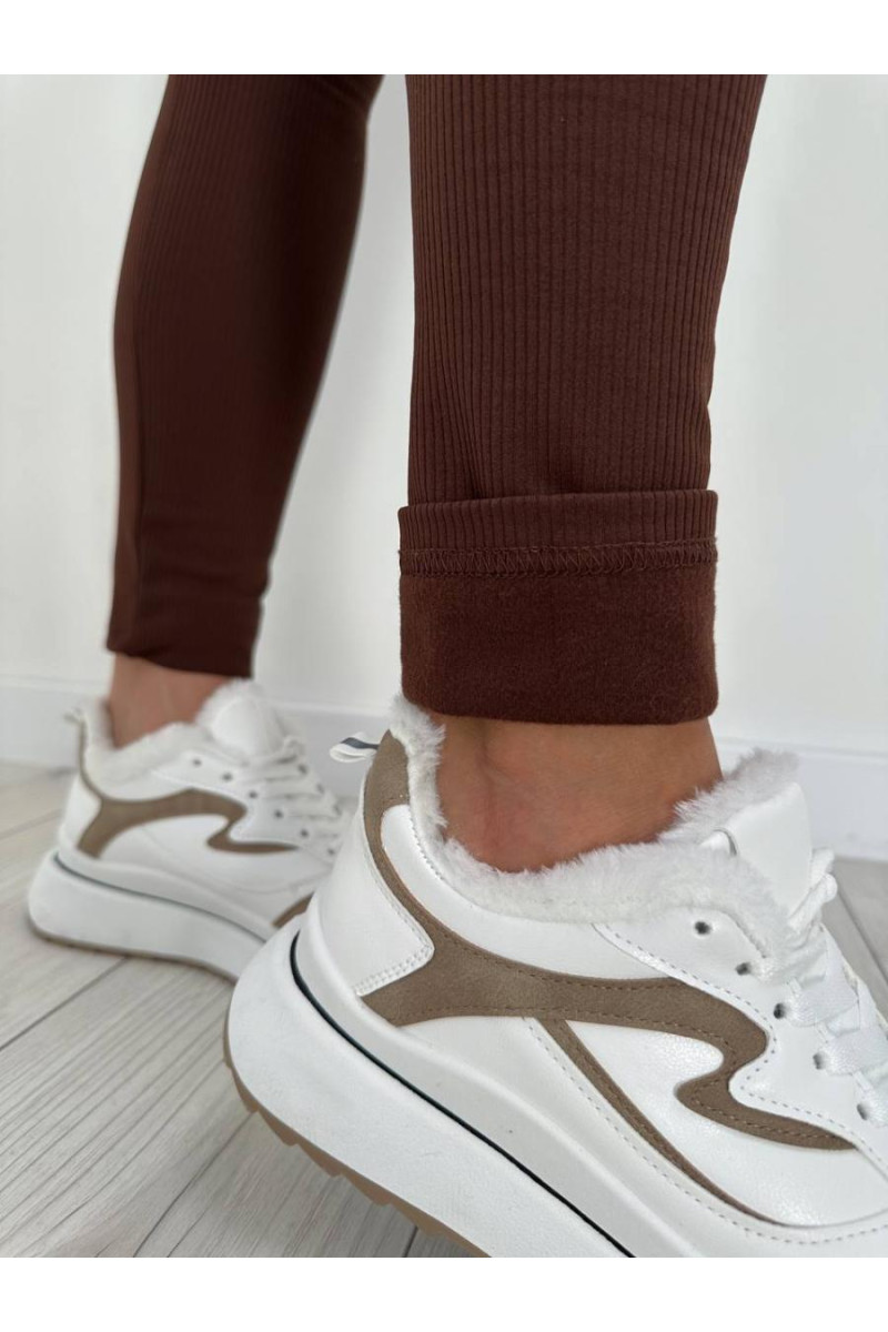 Лосини рубчик на флісі 