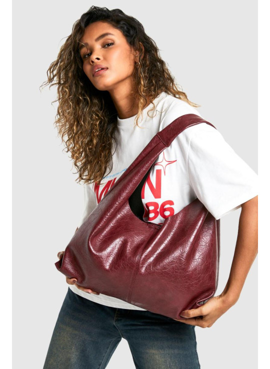 Накладена шкіряна нещасна сумка