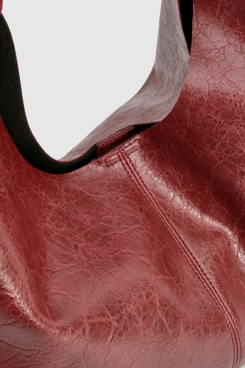 Накладена шкіряна нещасна сумка