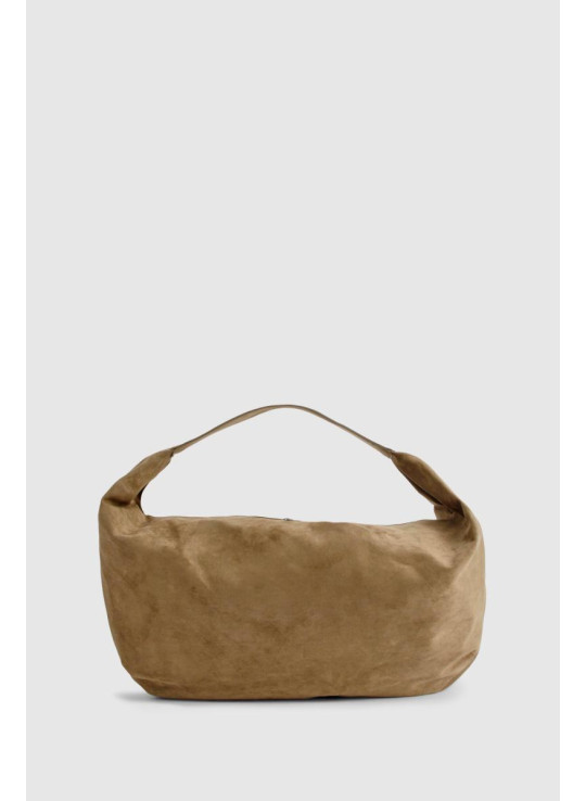 Сумка через плече зі штучної замші