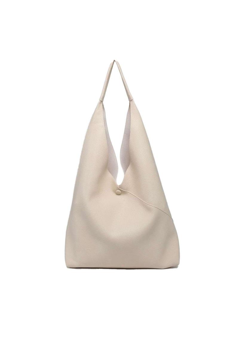 Велика шкіряна сумка 2 в 1 Hobo Slouch Tote із містким гаманцем