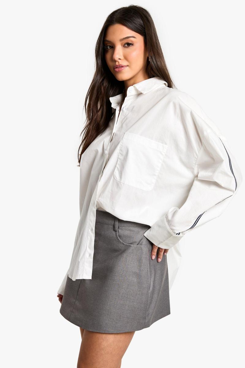 Бічна смуга негабаритна сорочка