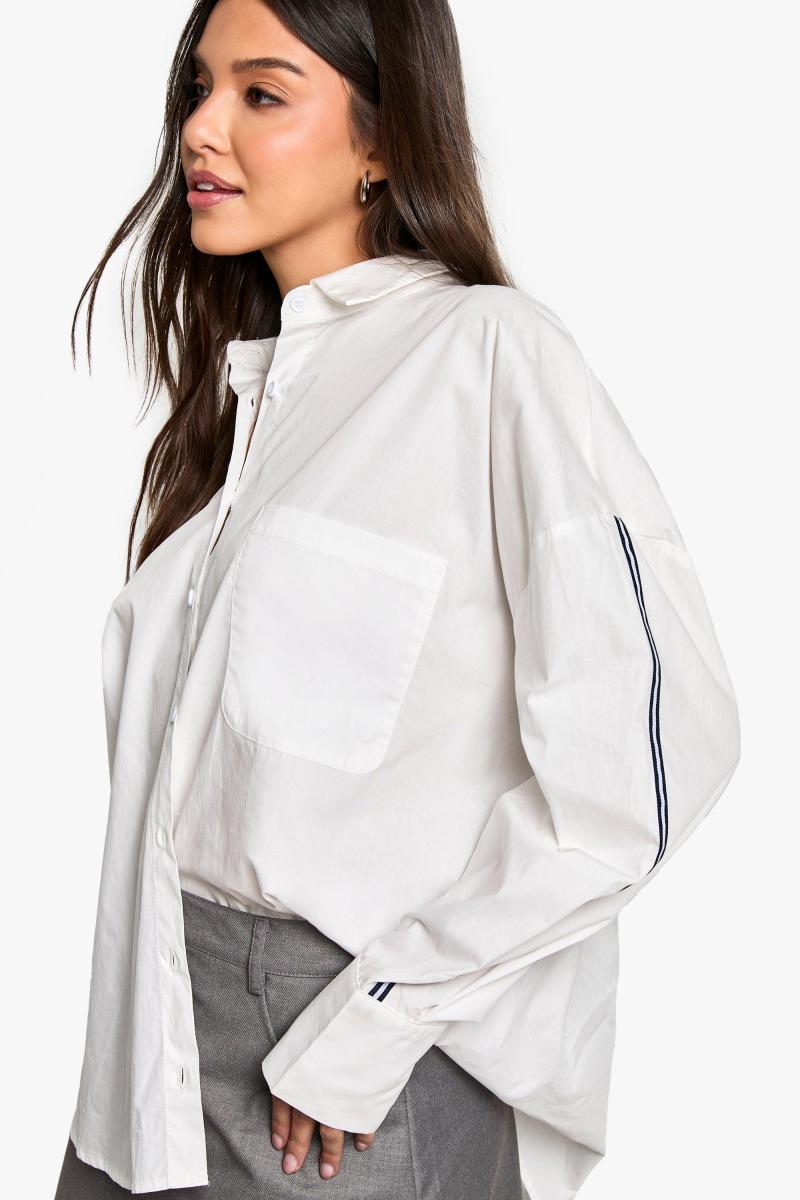 Бічна смуга негабаритна сорочка