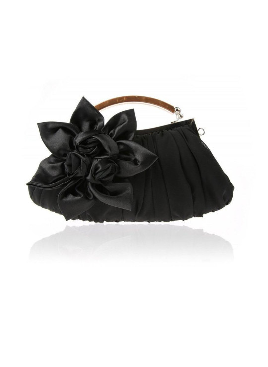 Сумка зчеплення атласної троянди