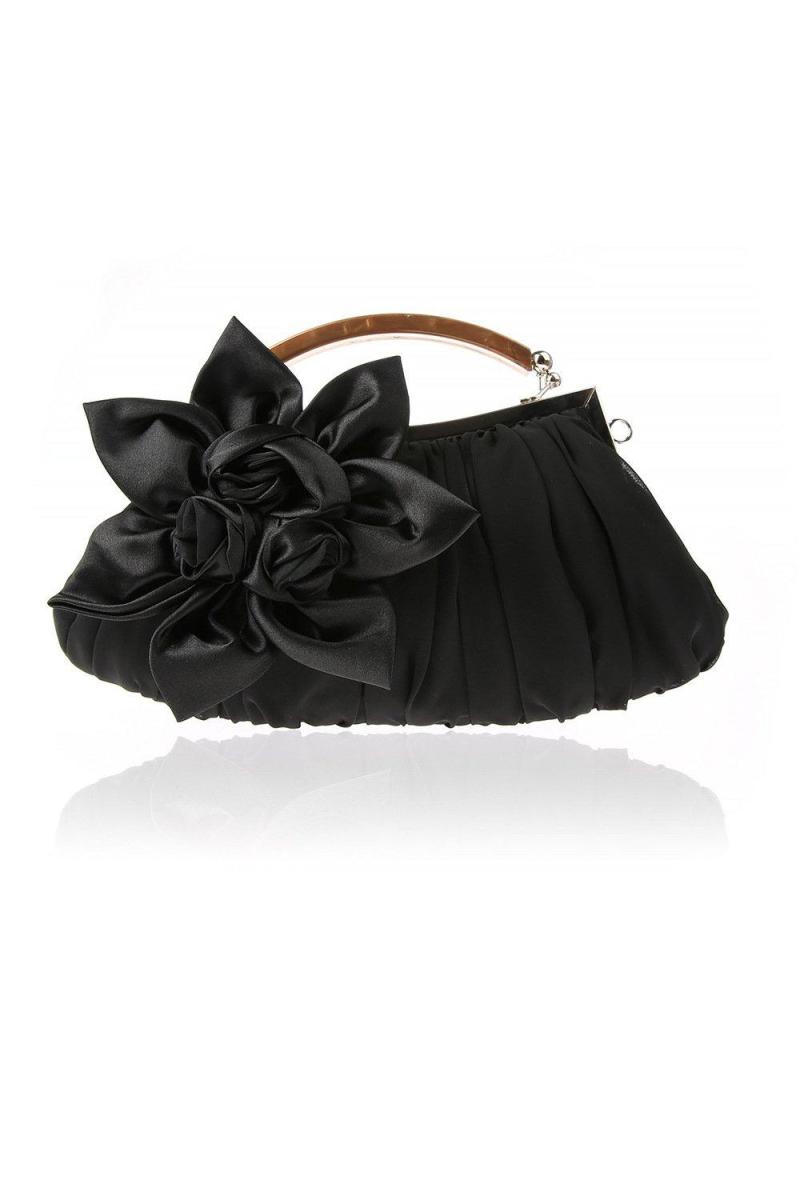 Сумка зчеплення атласної троянди