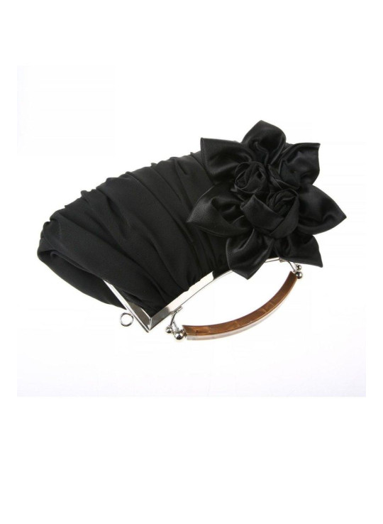 Сумка зчеплення атласної троянди