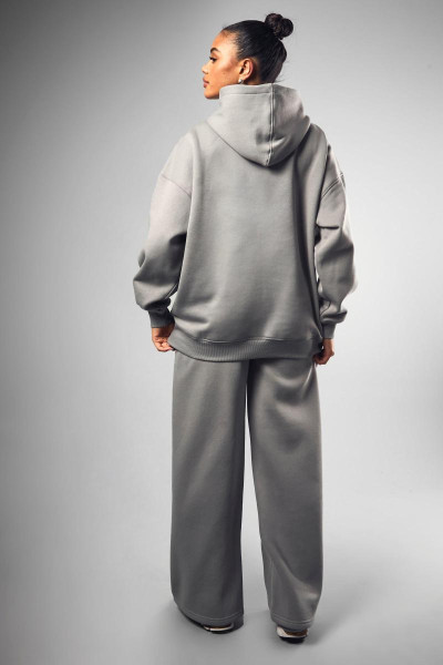 Dsgn Collegiate Toweling Slogan Straight Leg Jogger