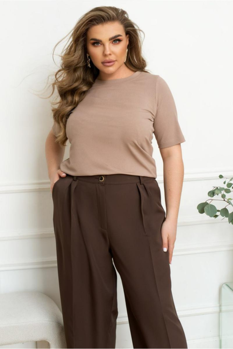 Жіноча футболка рубчик 