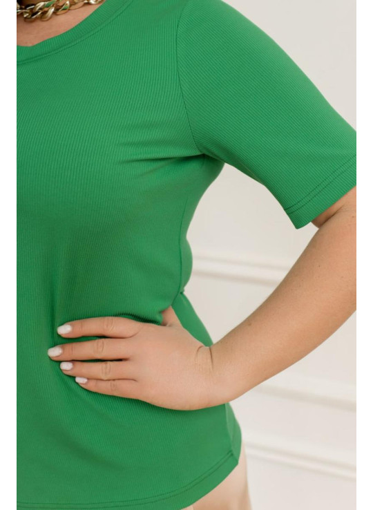 Жіноча футболка рубчик 