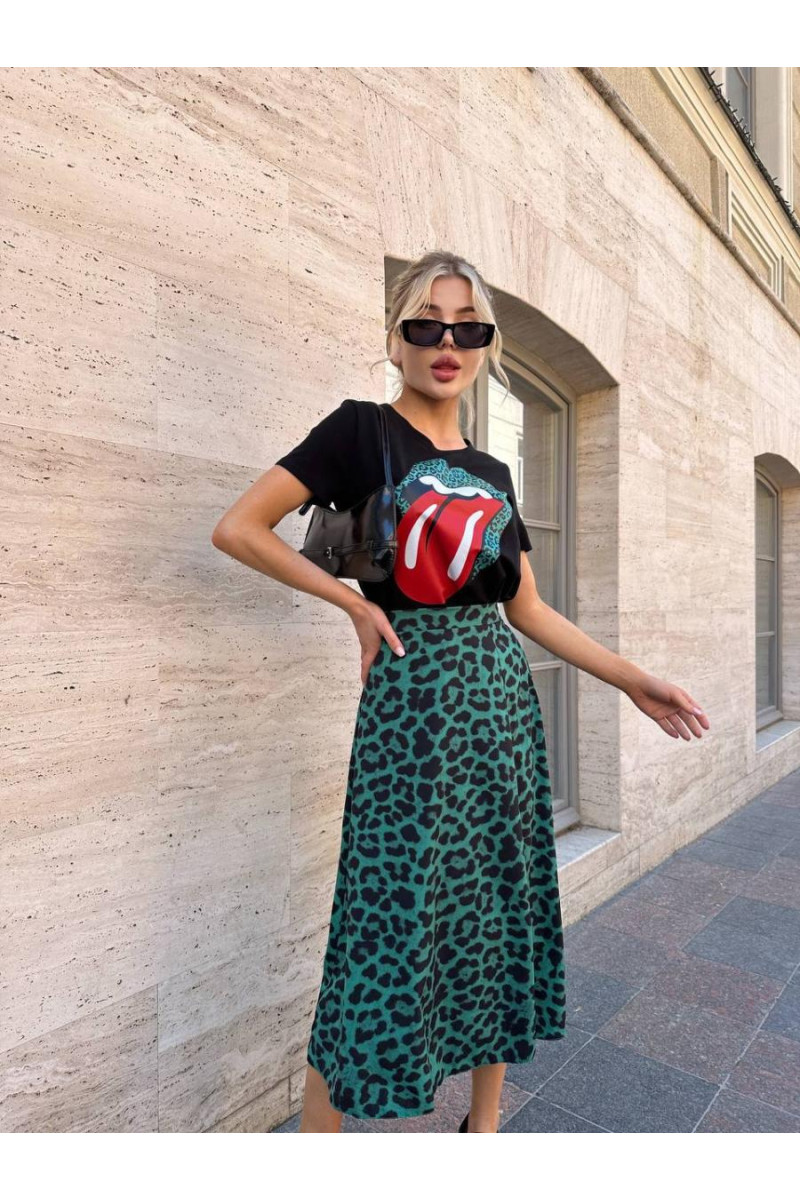 Футболка язик вуста 