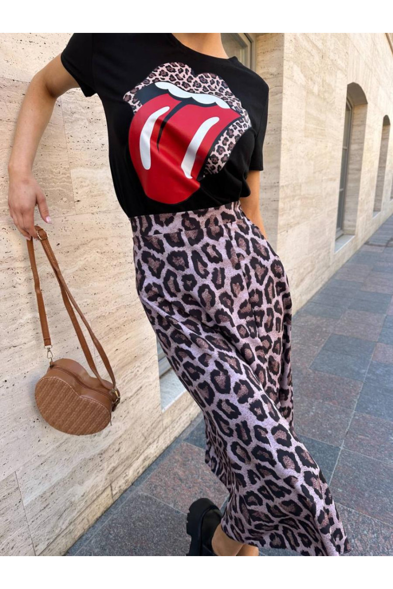 Футболка язик вуста 