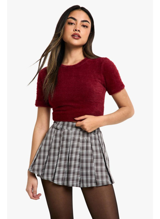 Перевірте міні -спідницю