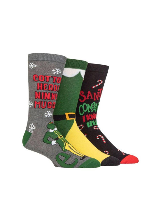 Чоловічі та жіночі 3 пари бавовняних шкарпеток SOCKSHOP Elf