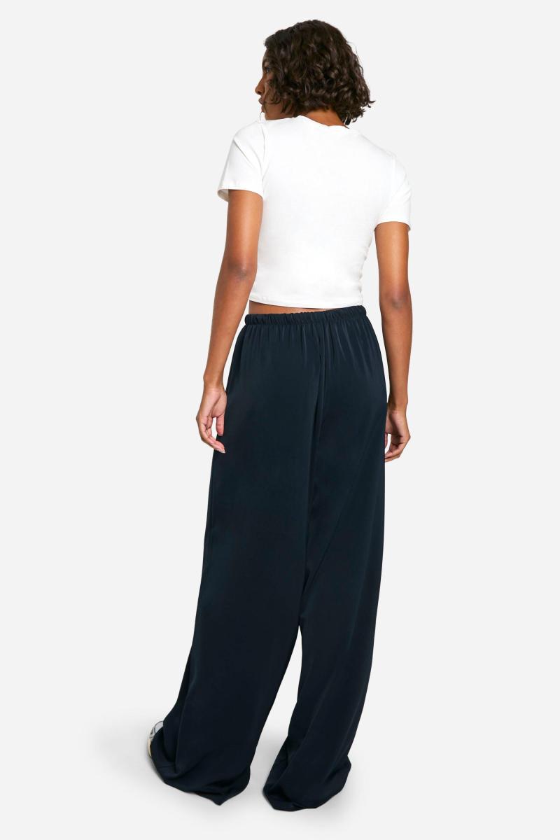 Високий тканий штани для ніг