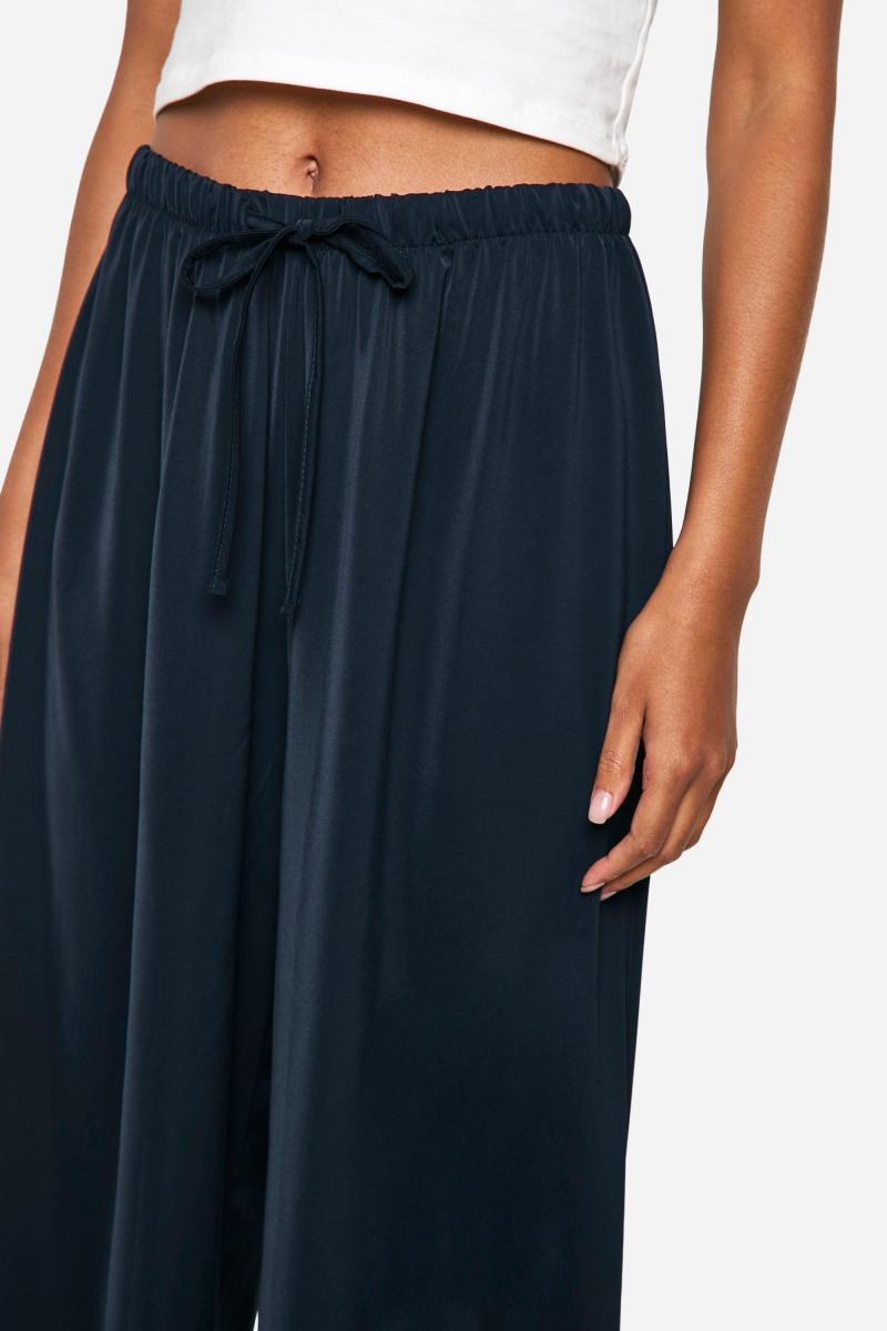 Високий тканий штани для ніг