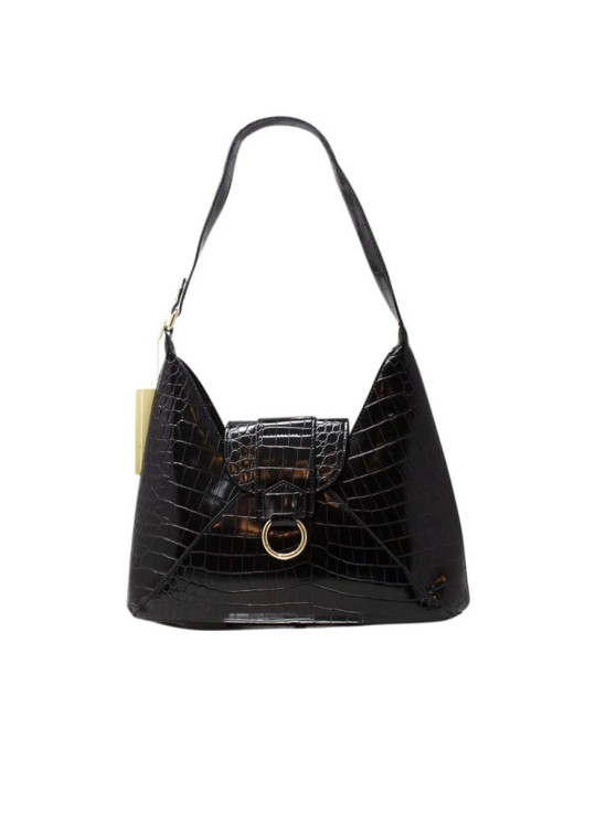 Чорна сумка Hobo Bag