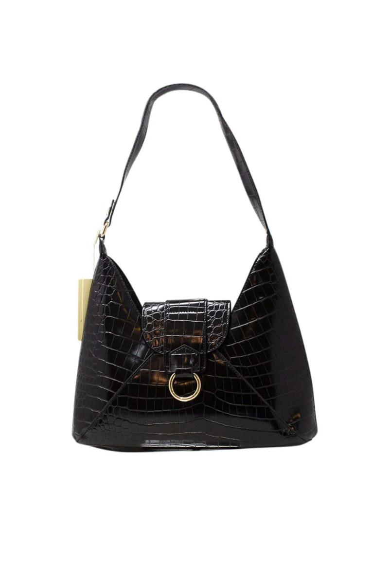 Чорна сумка Hobo Bag