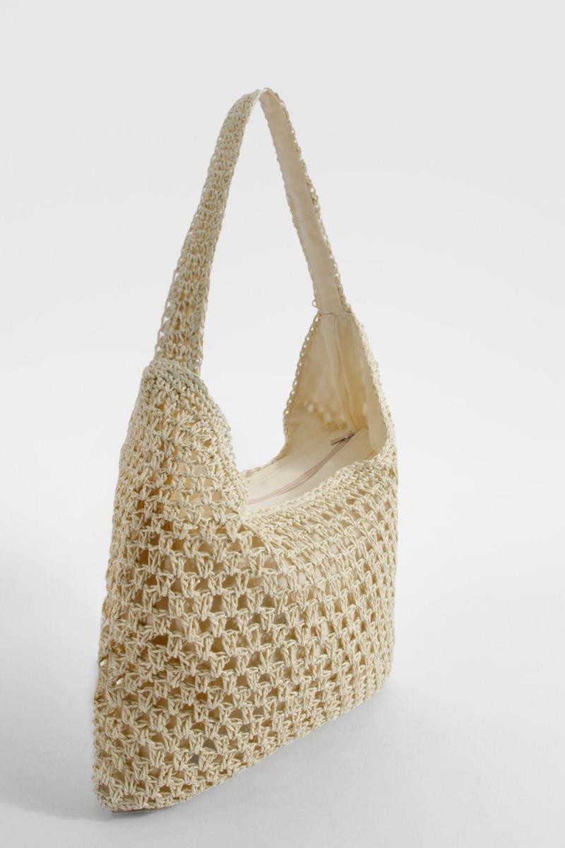Слухата солом’яна пляжна сумка