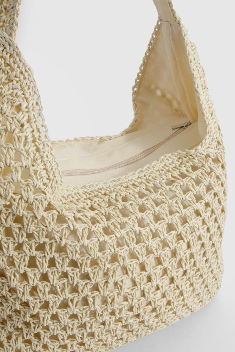 Слухата солом’яна пляжна сумка