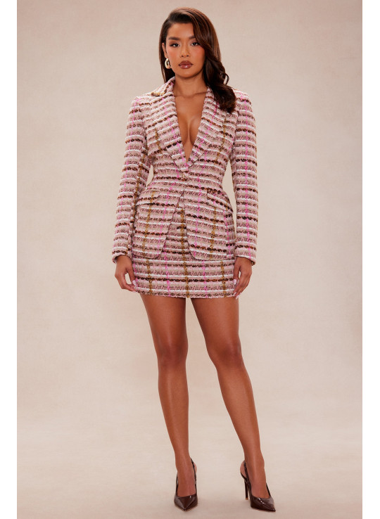 Твідова міні-спідниця 