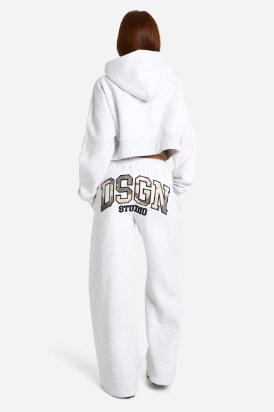 Dsgn Studio Camouflage Applique Bum Print Straight Leg Jogger