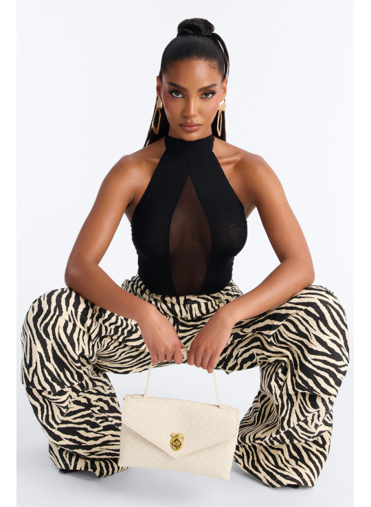 Плетена клатч-гаманець 