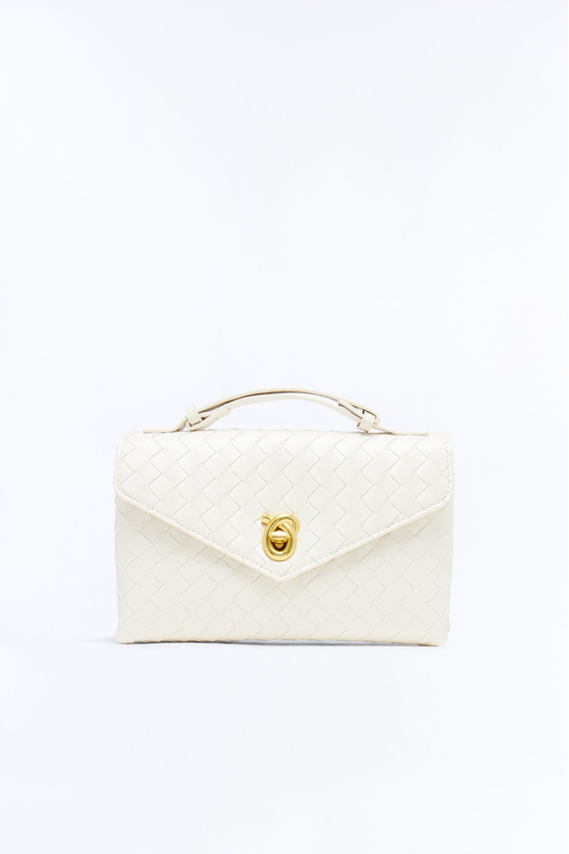 Плетена клатч-гаманець 