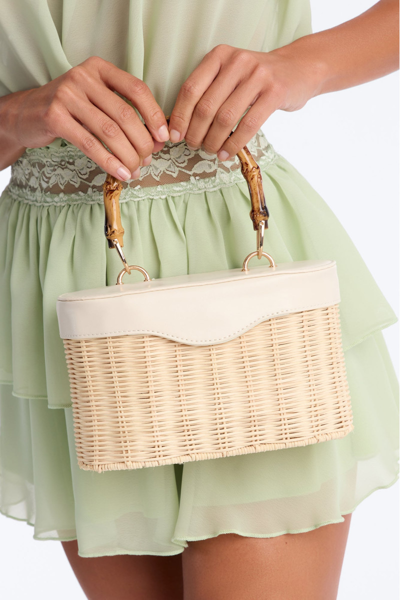 Солом'яна сумка-саквояж 