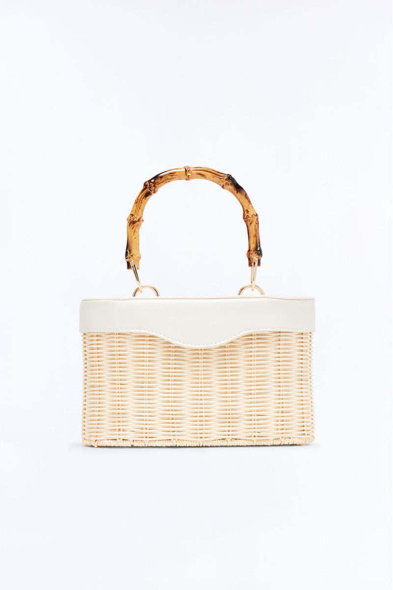 Солом'яна сумка-саквояж 