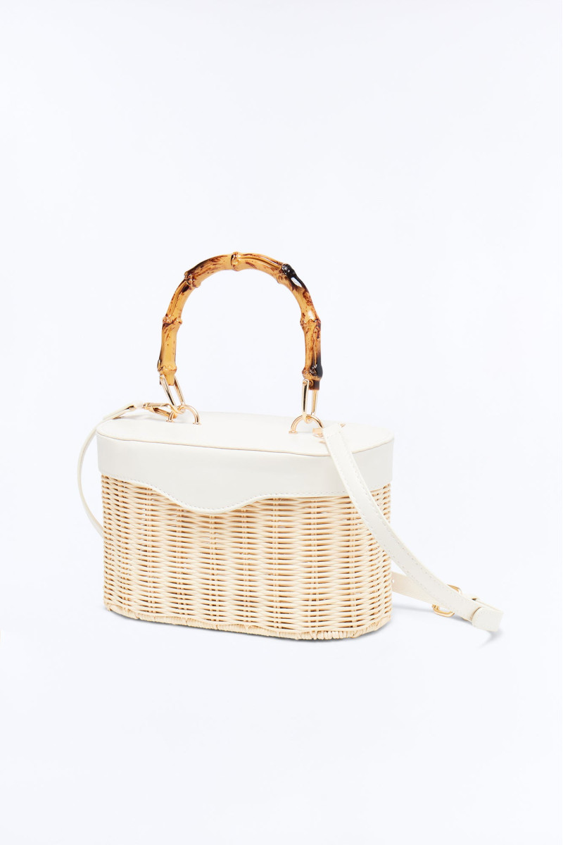 Солом'яна сумка-саквояж 