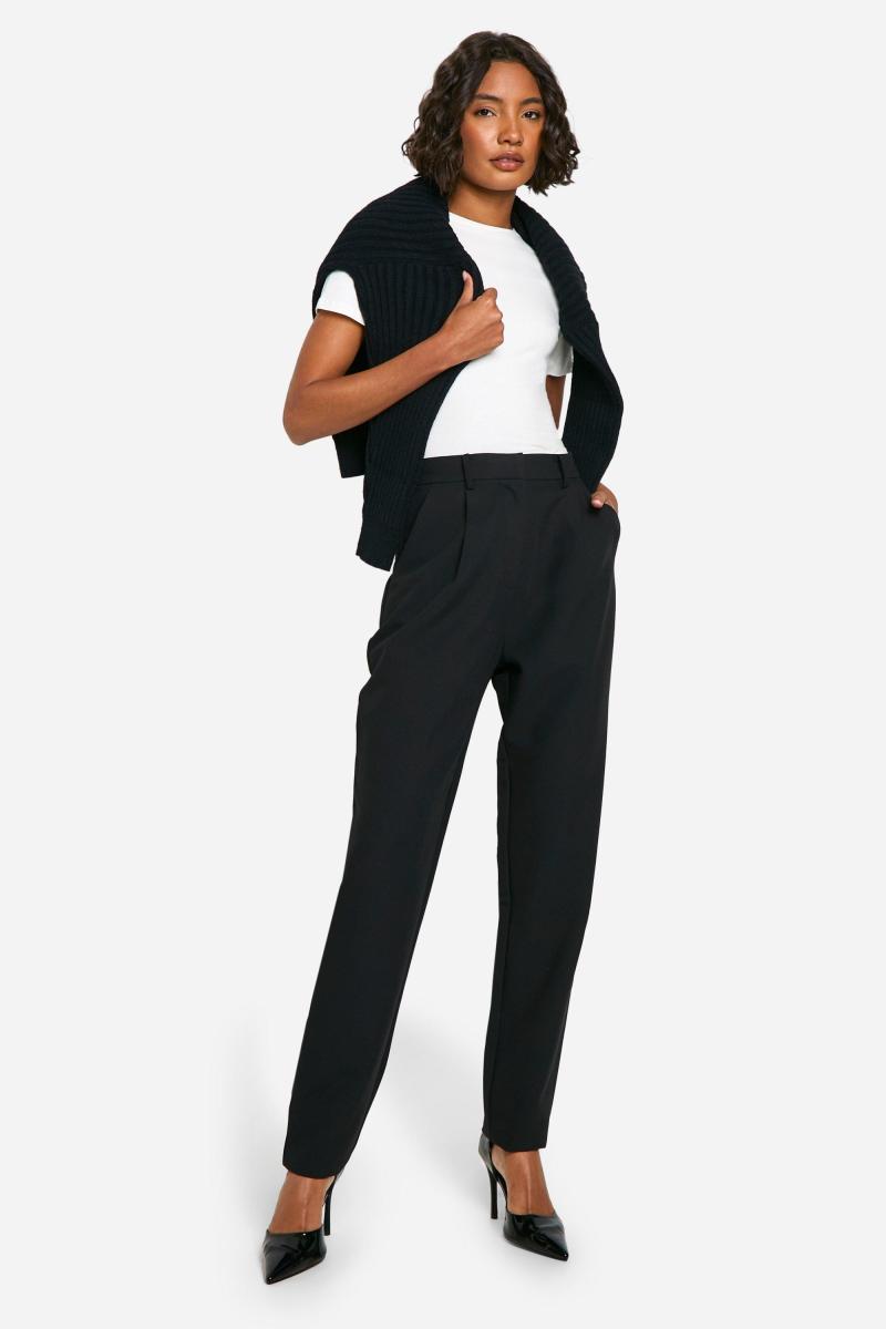 Високі основні стрункі штани